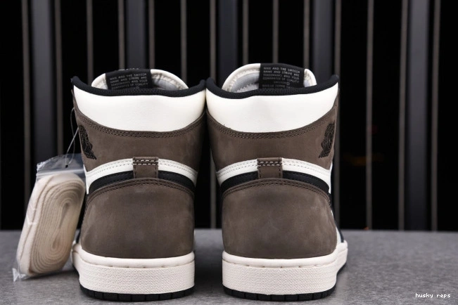Rep Husky MOCHA 555088-105 AIR JORDAN DARK HIGH RETRO 1 0715